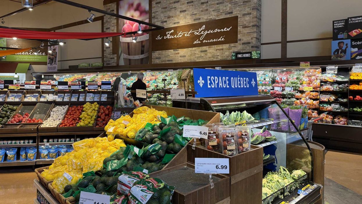 Une épicerie du Québec.