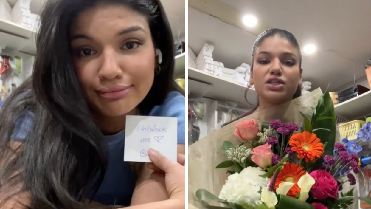 Une fleuriste montréalaise virale sur TikTok.
