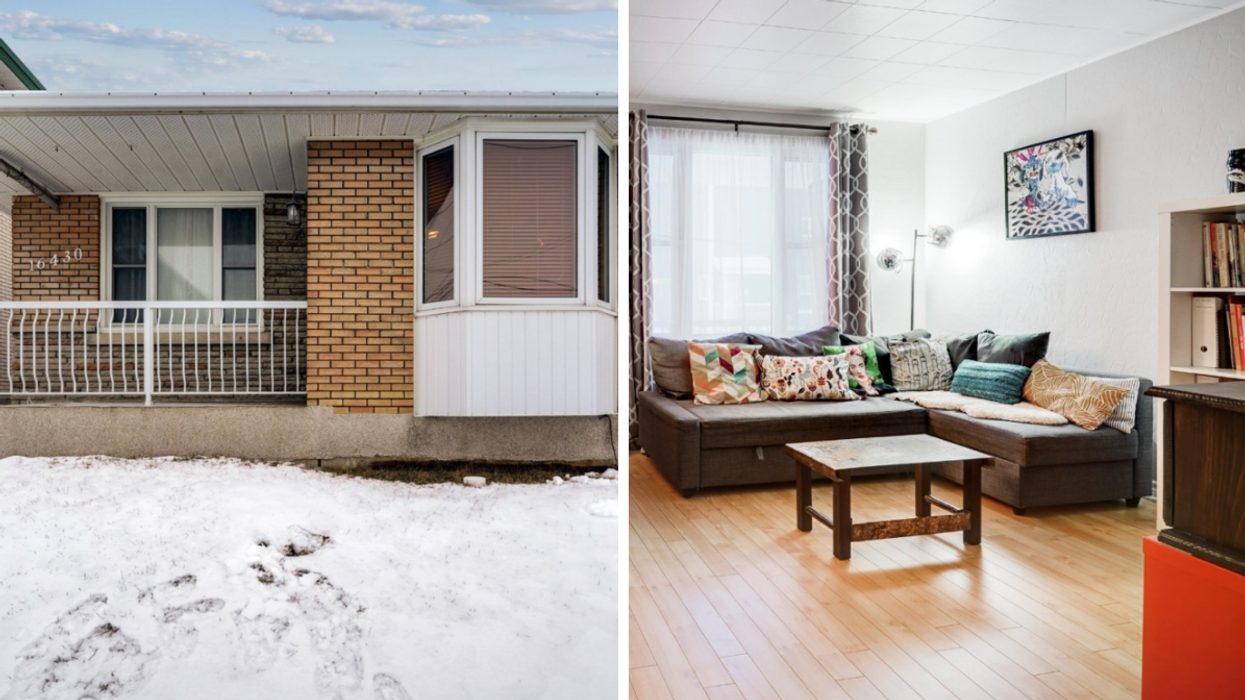 Une maison à 50 minutes de Montréal.