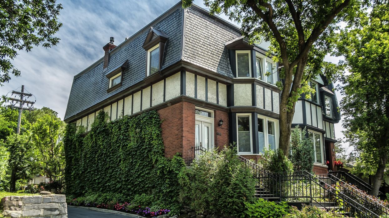 Une maison à Montréal.