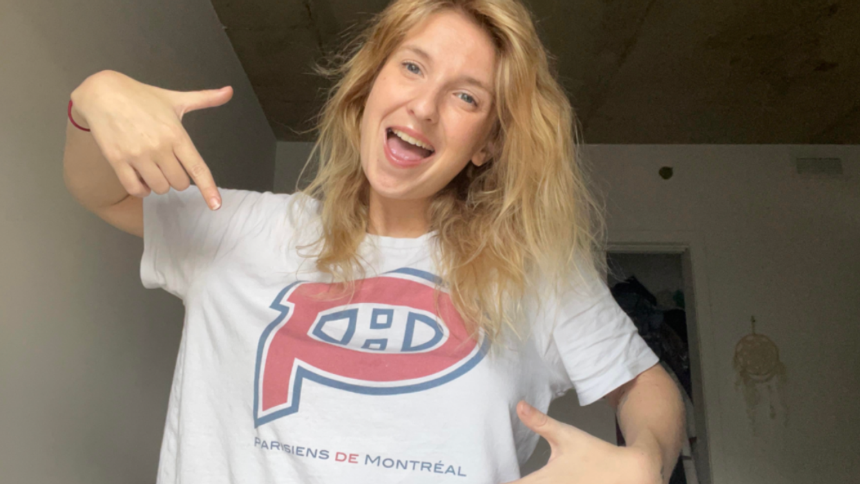 Une Parisienne qui vit à Montréal.