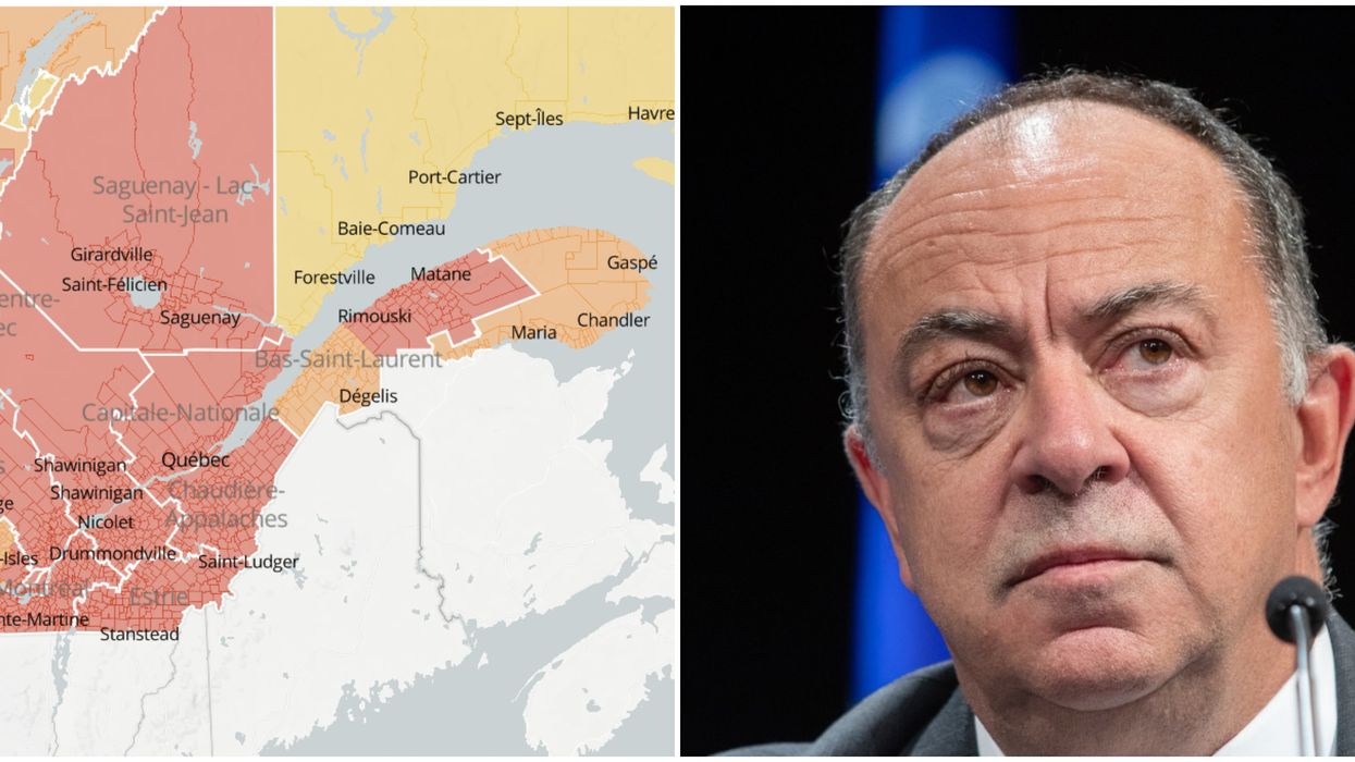 Une partie du Bas-St-Laurent passe en zone rouge et voici quand les fermetures auront lieu
