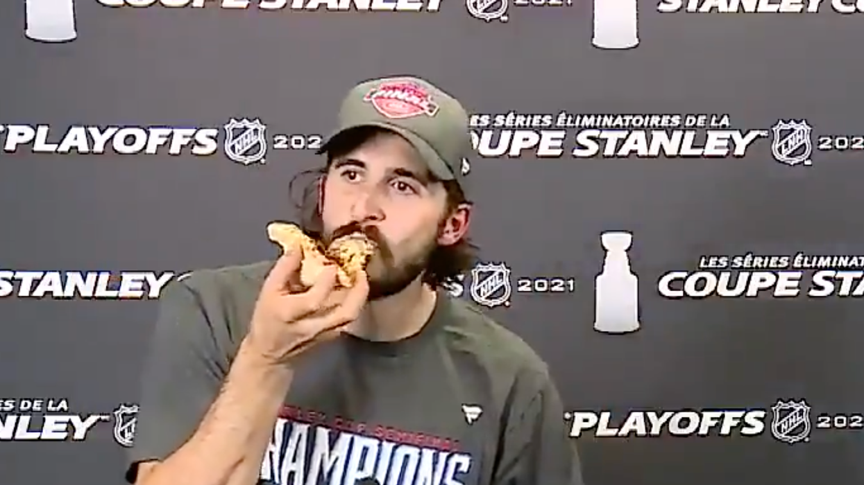 Une pizza du Canadien de Montréal offerte à La Prairie