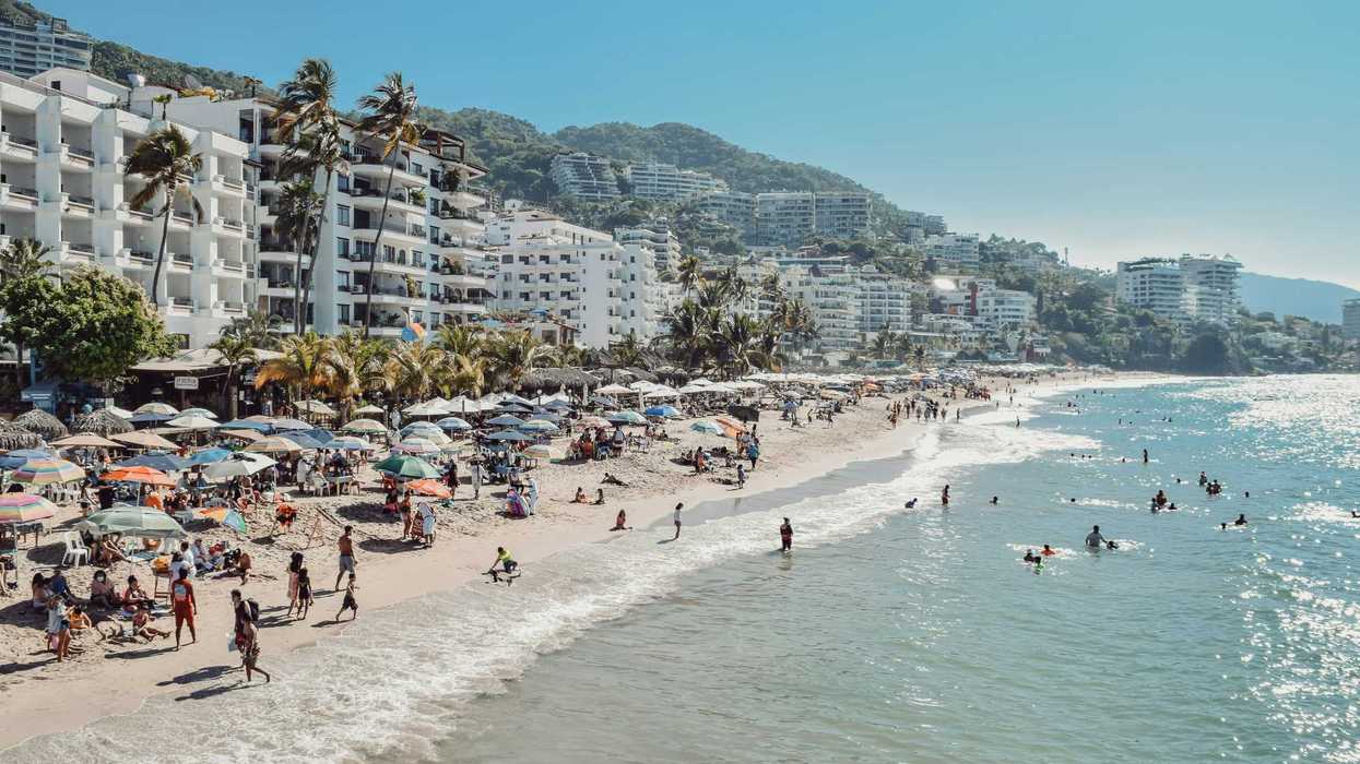 Une plage au Mexique.