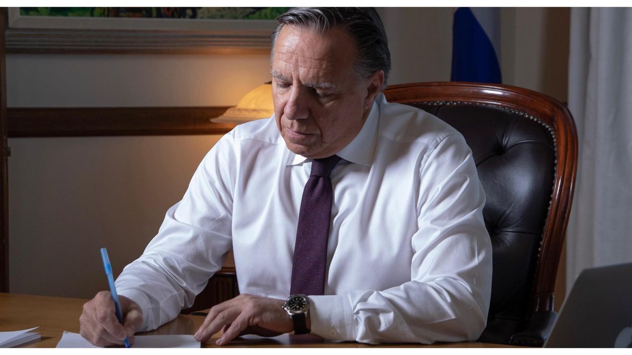 Une publication de Legault sur les Autochtones au Canada devient virale