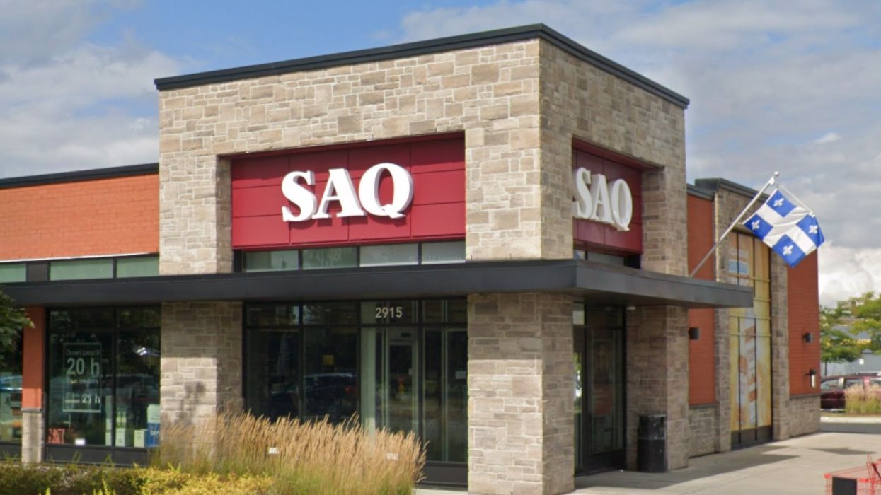 Une SAQ de Longueuil.