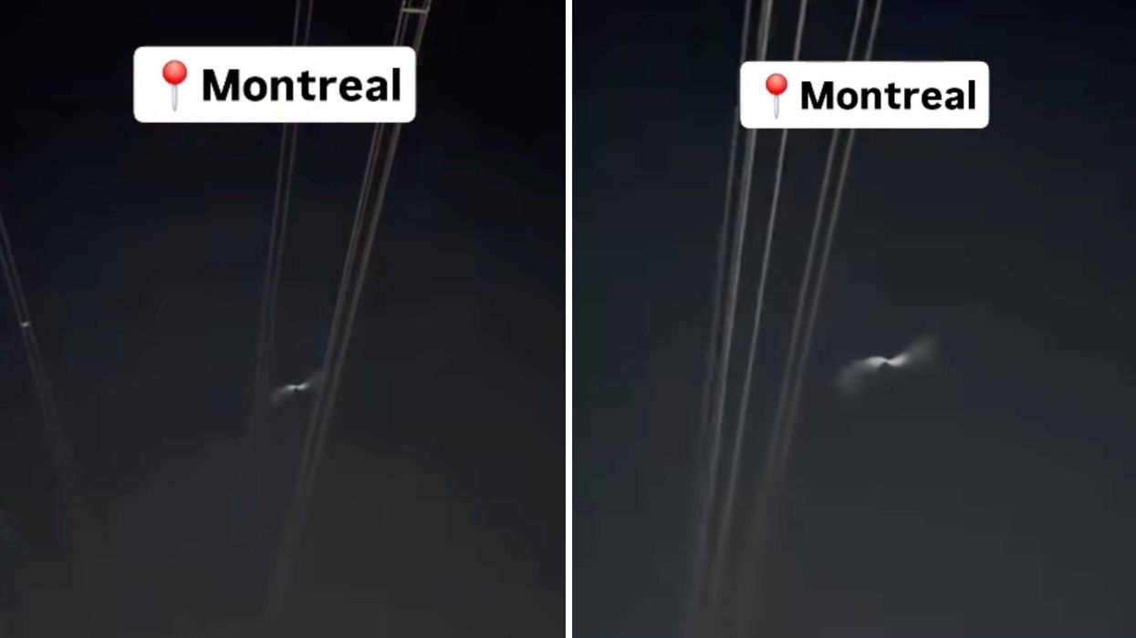 Une spirale dans le ciel. Droite : une spirale dans le ciel.