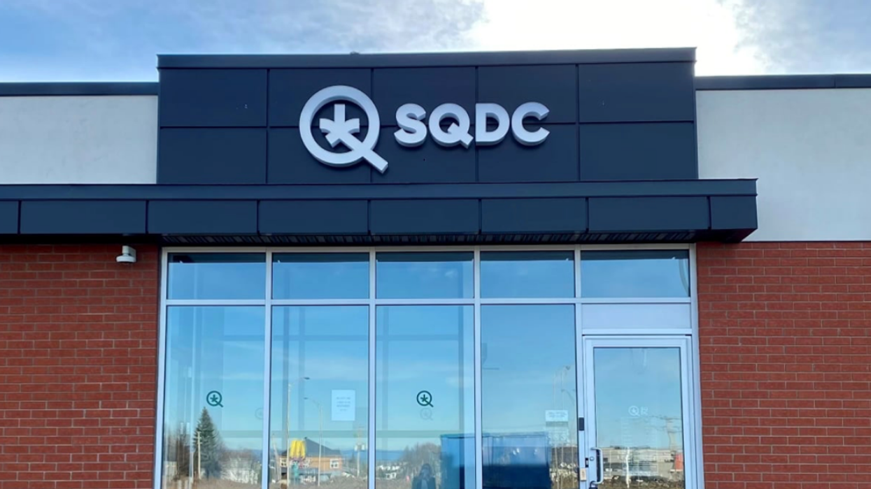 Une succursale de la SQDC à Varennes.