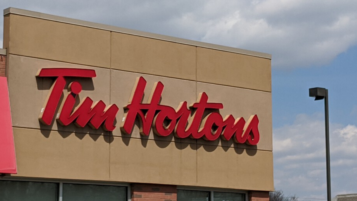 Une succursale Tim Hortons.