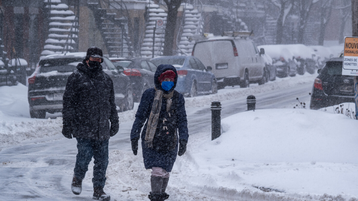 Une tempête de neige et de pluie verglaçante fonce vers le Québec ce week-end