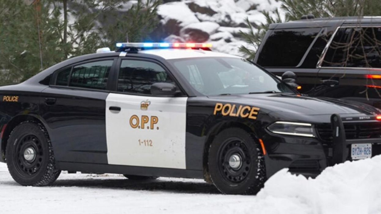 Une voiture de la Police provinciale de l'Ontario.