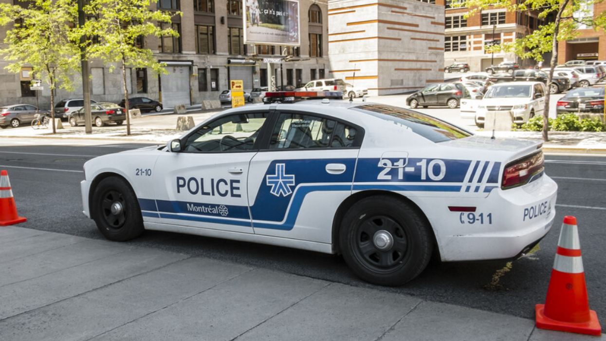 Une voiture de patrouille du SPVM.