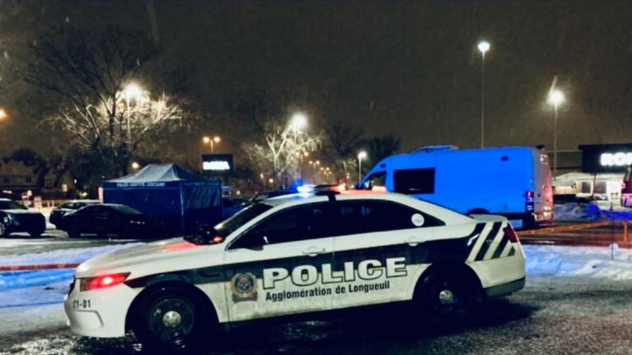 Une voiture de police de la Ville de Longueuil.