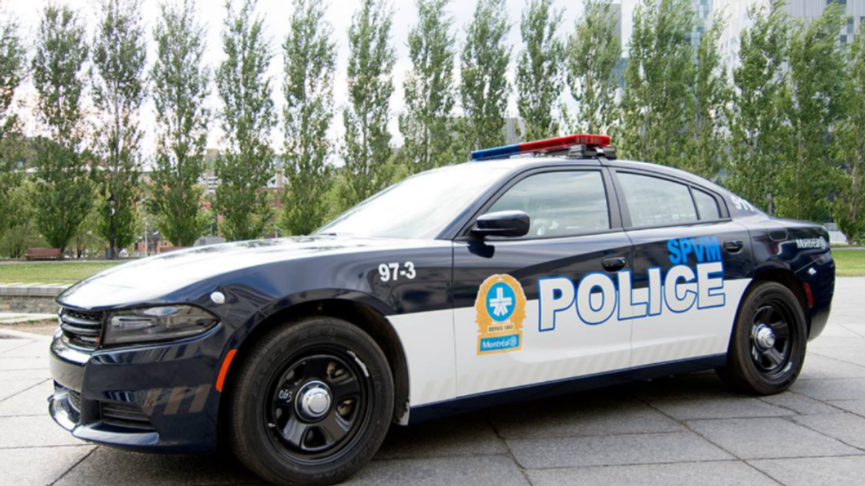 Une voiture du SPVM.