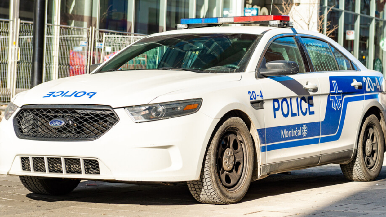 Une voiture du SPVM.