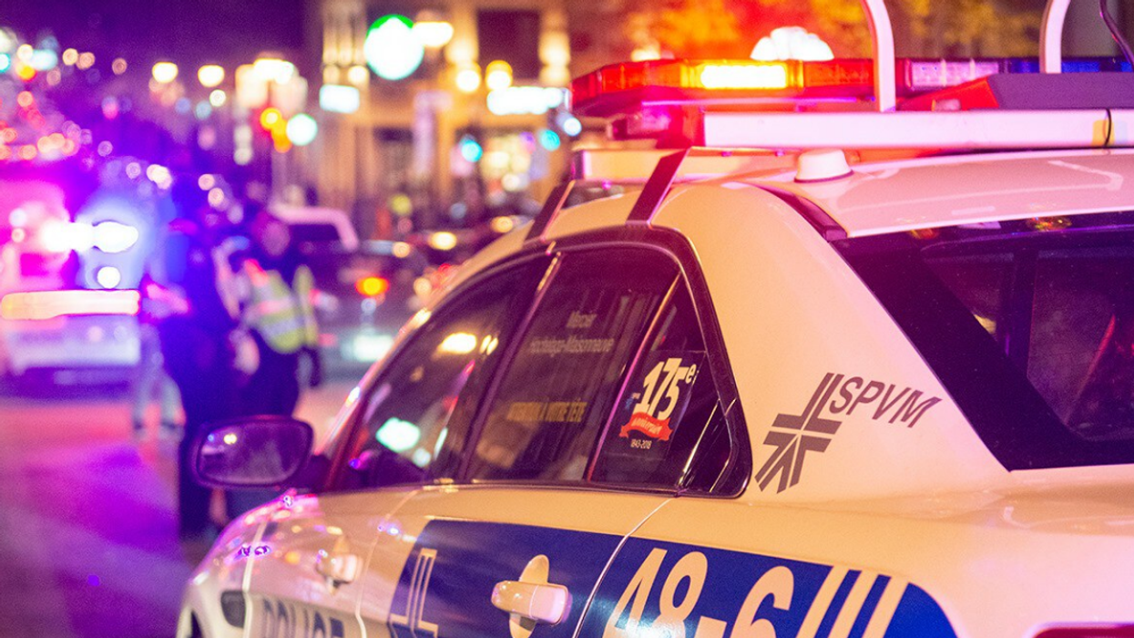 Une voiture du SPVM.