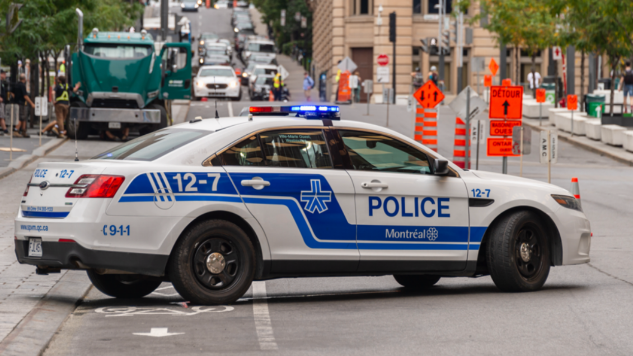 Une voiture du SPVM.