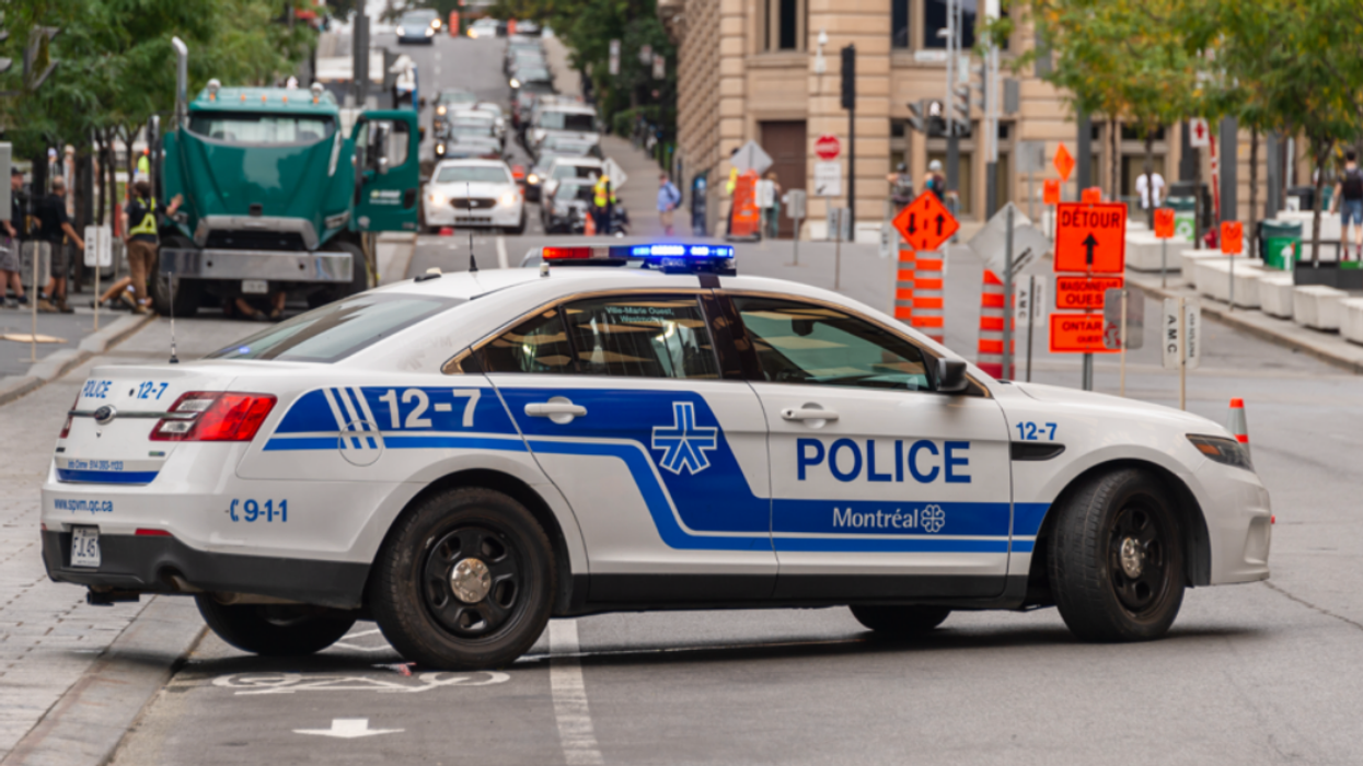 Une voiture du SPVM.