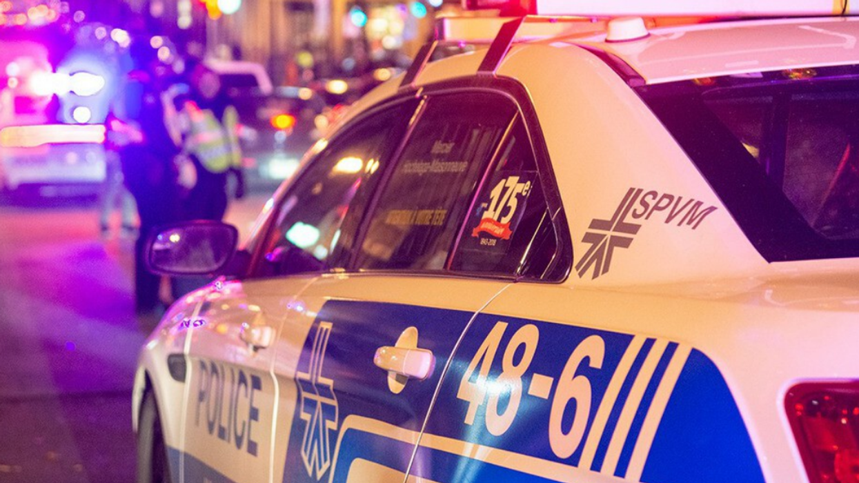 Une voiture du SPVM.