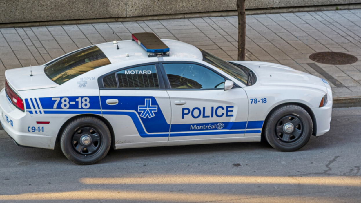 Une voiture du SPVM.
