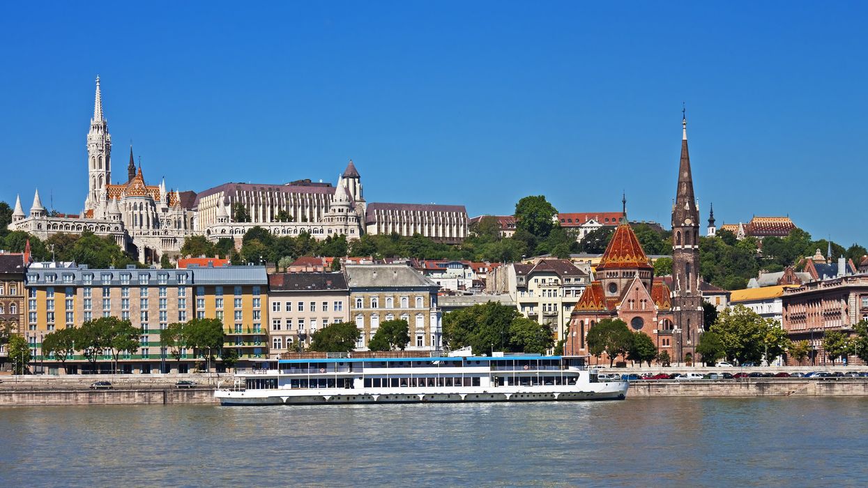 Une vue sur Budapest, en Hongrie.