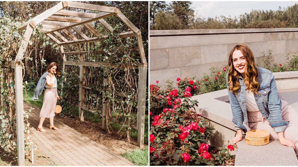 University of Alberta Botanic Garden Just Reopened & Has An Enchanting Rose Trail
