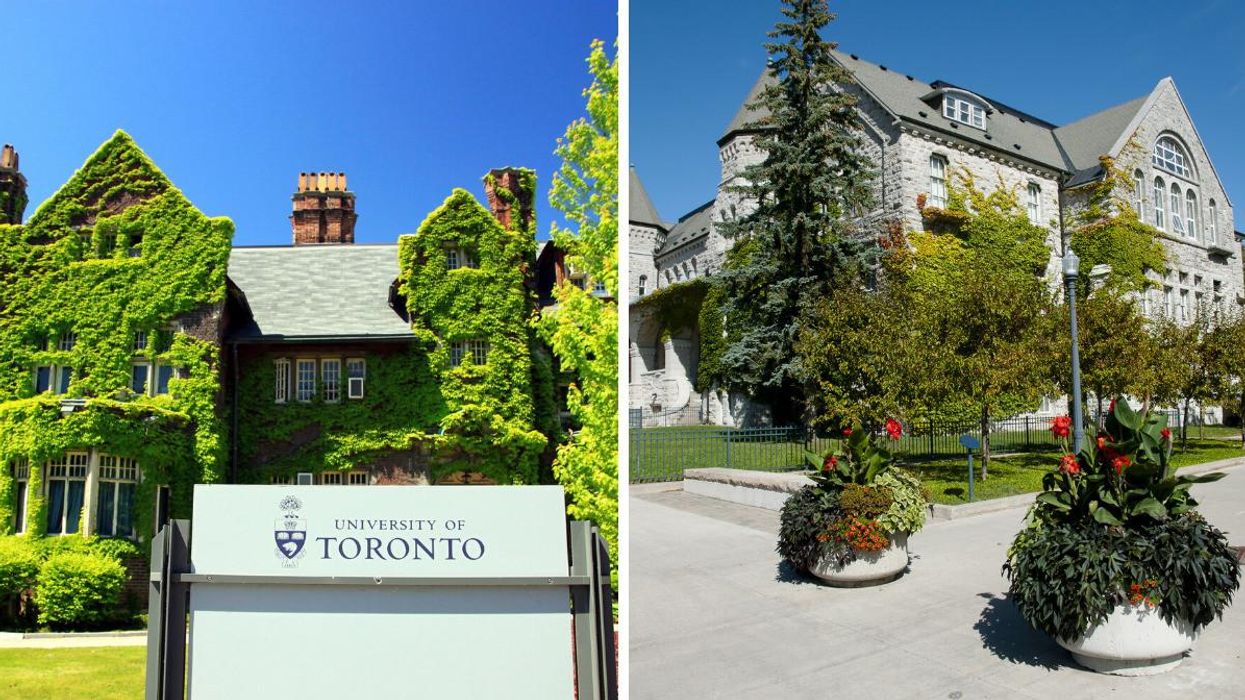 University of Toronto. Right: Queen's University