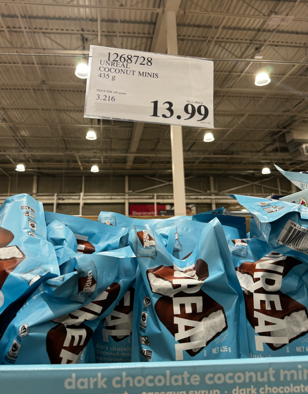 Unreal Dark Chocolate Covered Coconut Bars