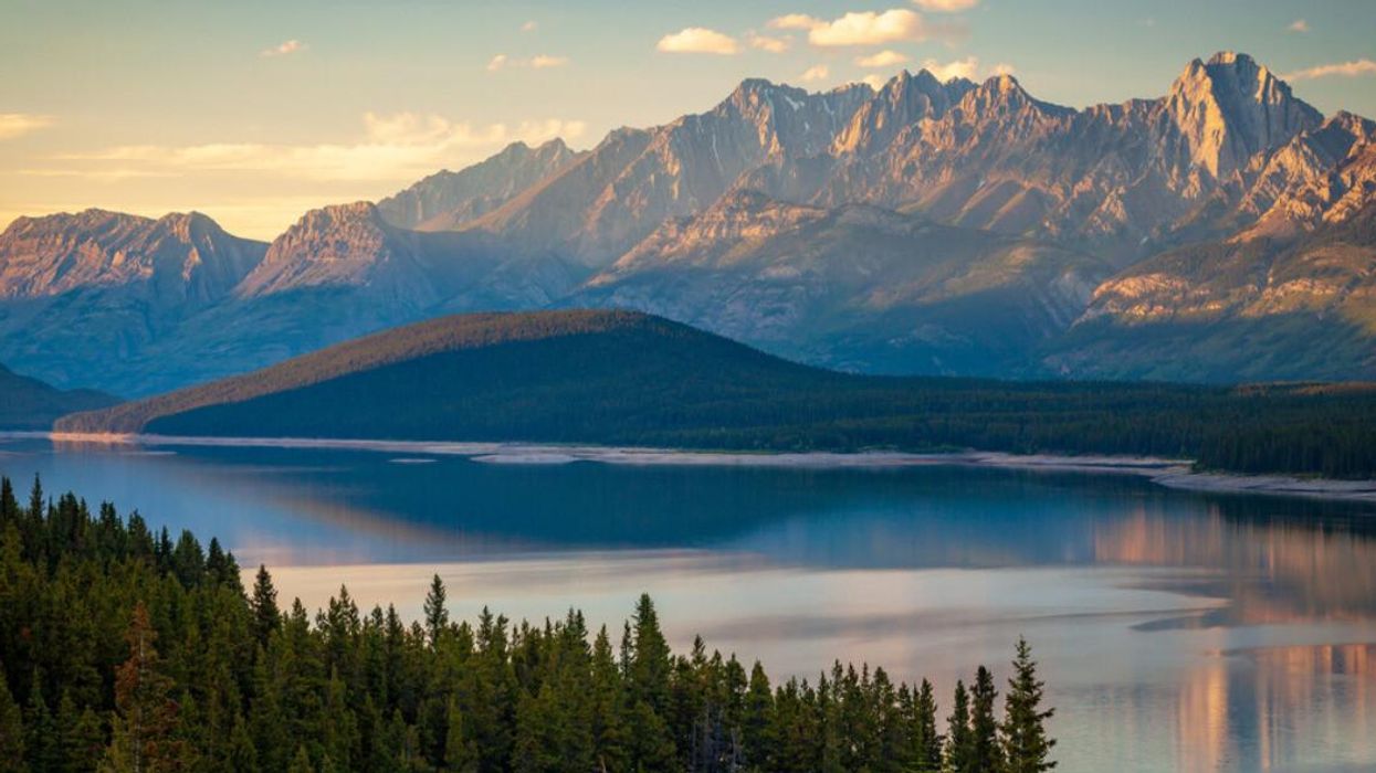 Upper Kananaskis Lake.