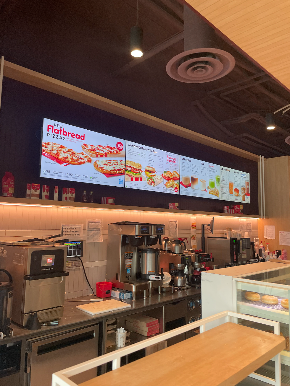 Urban Location Tim Hortons.