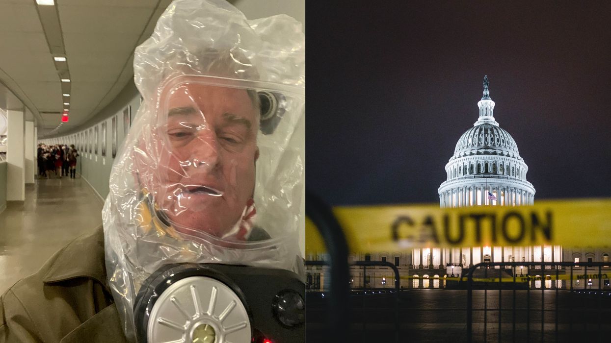 US Capitol Building Riot: Here's Why Politicians Looked Like They Had Plastic Bags On