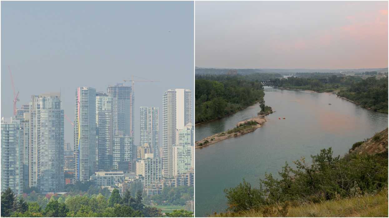 US Wildfire Smoke Has Now Affected Six Different Provinces In Canada (PHOTOS)