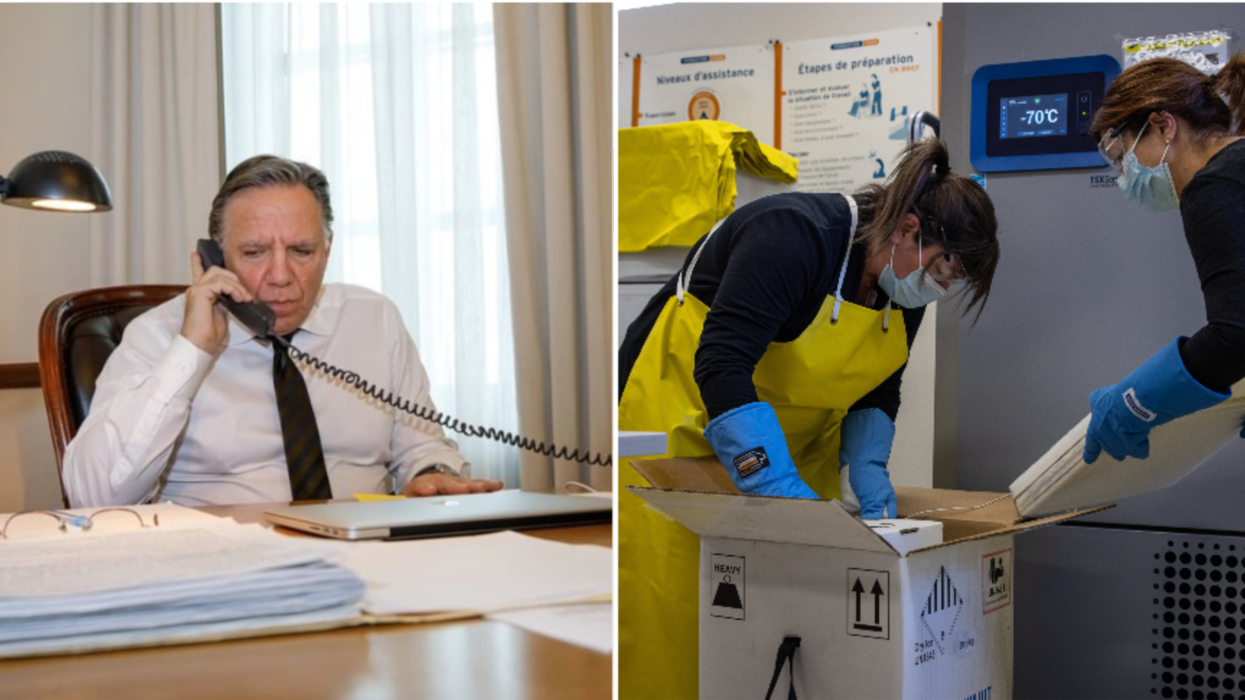 Vaccination contre la COVID-19 au Québec