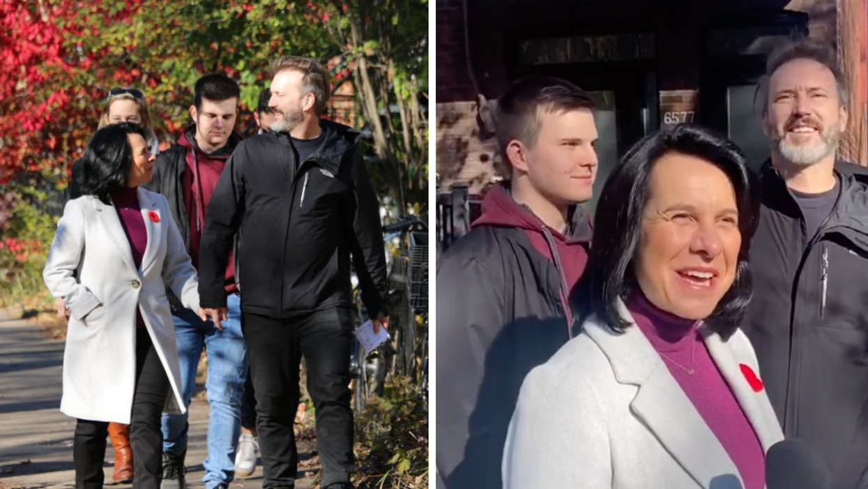 Valérie Plante amène son fils voter pour la 1re fois aux municipales de Montréal (PHOTOS)