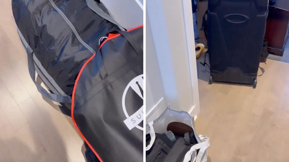 Valises de Benoit Gagnon.