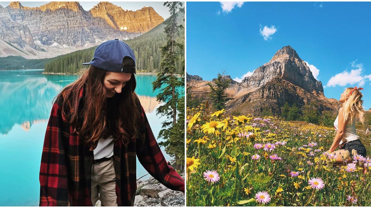 Valley Of The Ten Peaks In Banff Hides Alberta's Shockingly Blue Lake