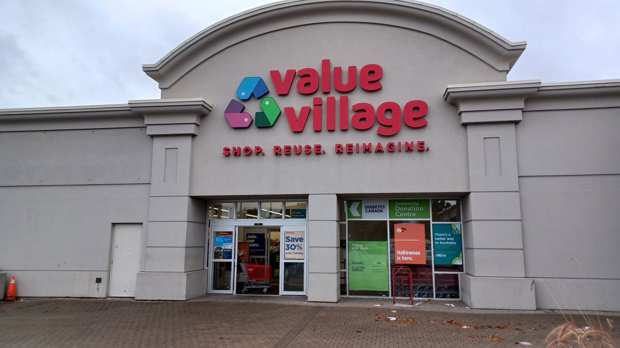Value Village storefront.