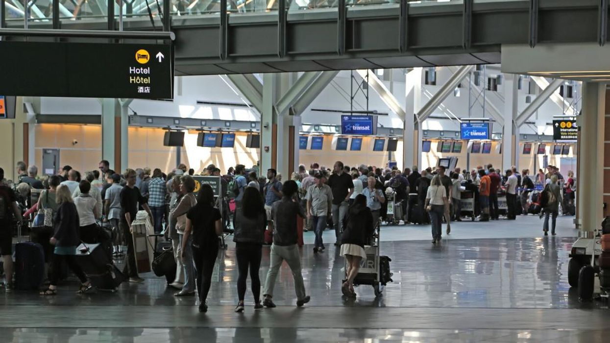 Vancouver airport.