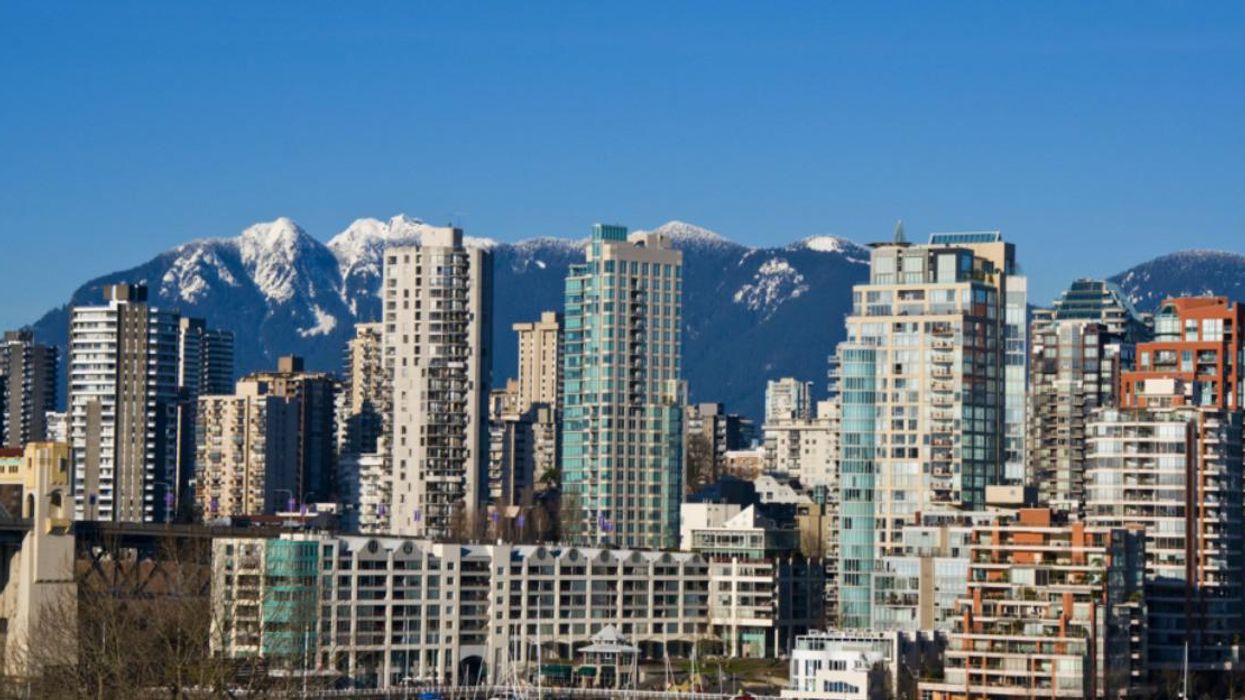 Vancouver, B.C., condo buildings.