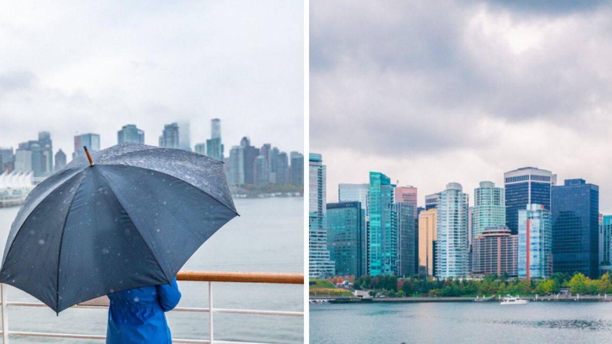 Vancouver, B.C. Right: Vancouver city.