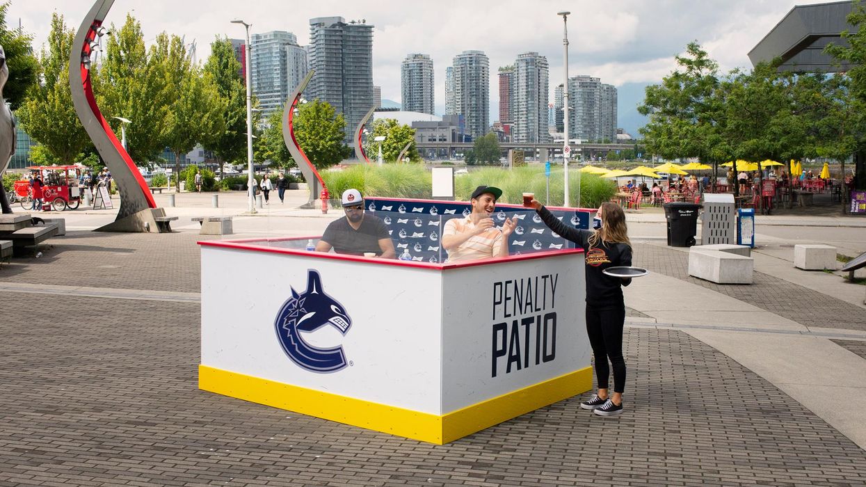 Vancouver Canucks Patio: 'Penalty Box' Sports Bar Is The Tiniest In Canada