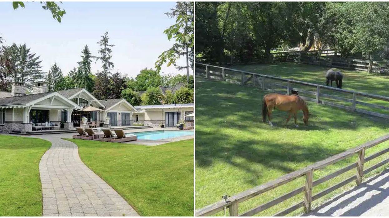 Vancouver Horse Mansion Is Enormous & Perfect For You And All Your Horses (PHOTOS)