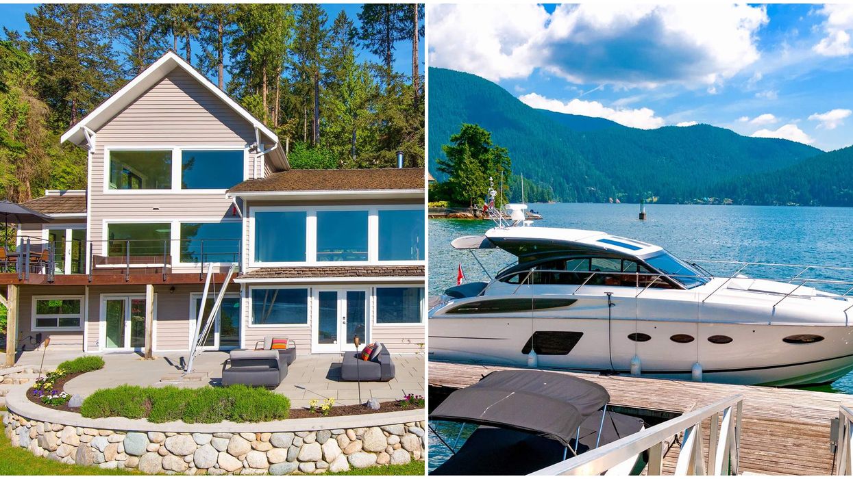 Vancouver House For Sale Has Enough Room For You And Your 50 Foot Yacht