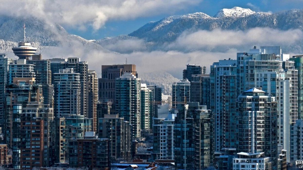 Vancouver in winter.