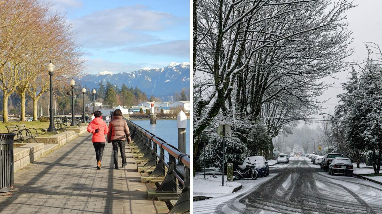 Vancouver Is Heading For Its Coldest Thanksgiving Since 2008 & Snow Is On The Table