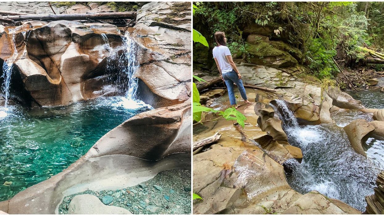 Vancouver Island's Hidden Potholes Are A Surreal Sight Worth Finding This Summer