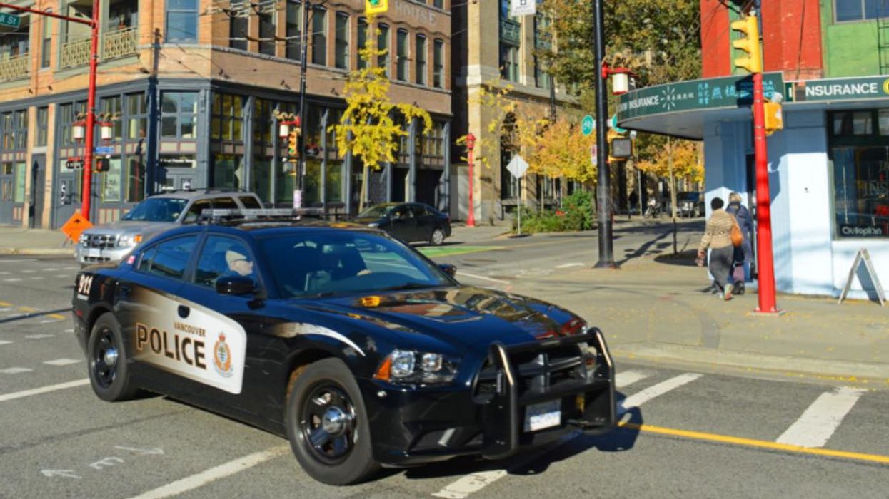 Vancouver Police car.