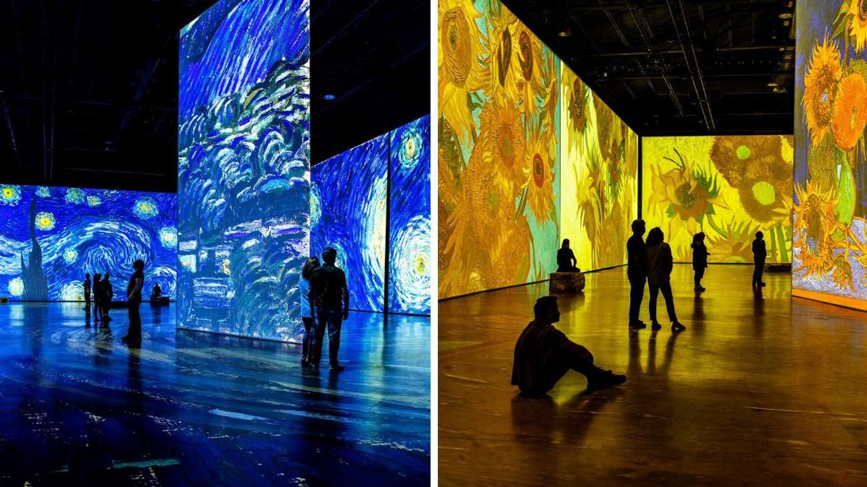 Vancouver's 'Imagine Van Gogh' Exhibition Is Literally Like Stepping Into A Painting