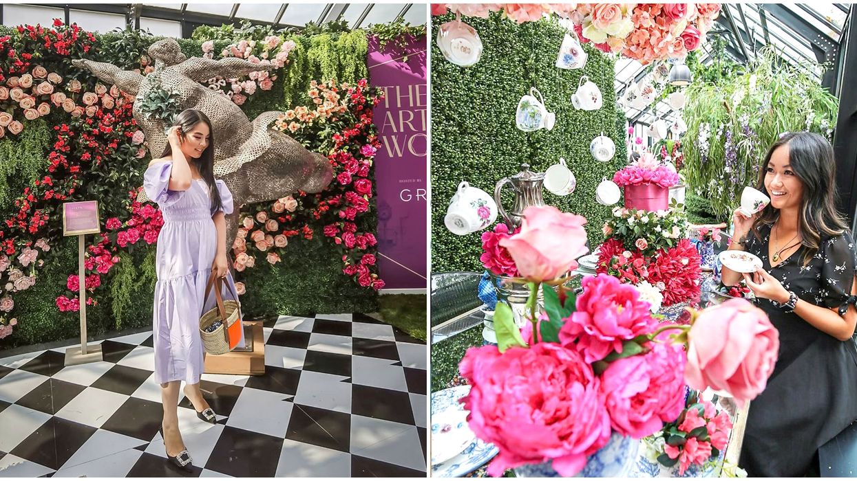 Vancouver's Magical Floral Wonderland Will Take You Down The Rabbit Hole