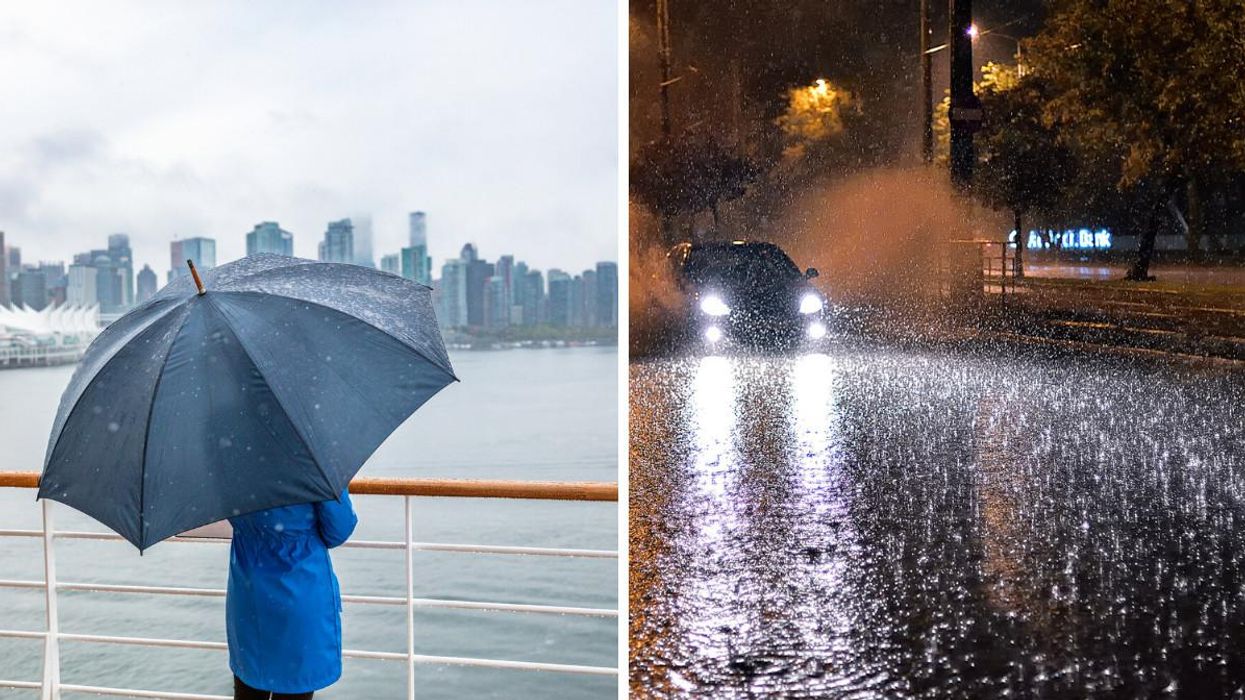 Vancouver's Weather Is About To Get Nasty & It's Going To Rain For 96 Hours Straight